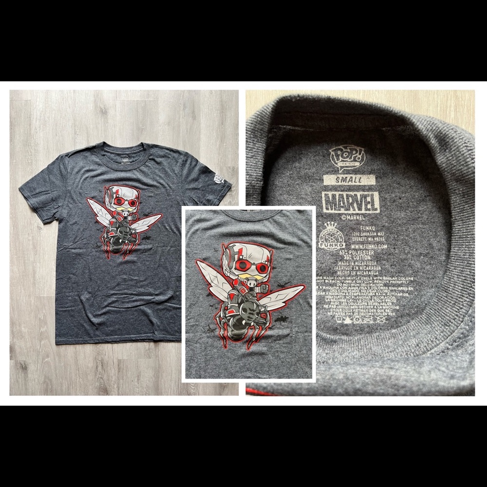Funko Pop Tees Small Marvel Ant-Man
